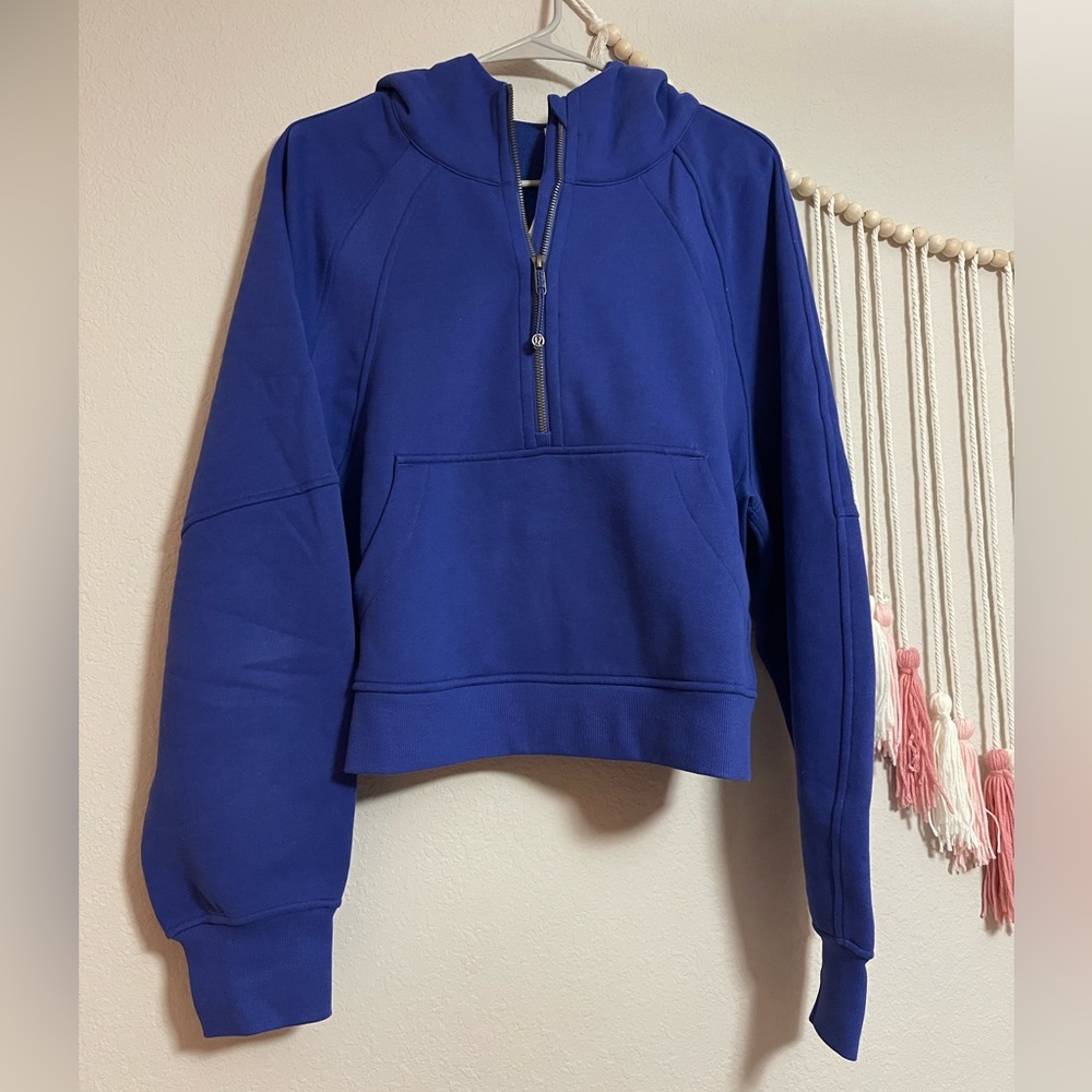 Scuba Oversized Half Zip Hoodie Size M/L Psychic